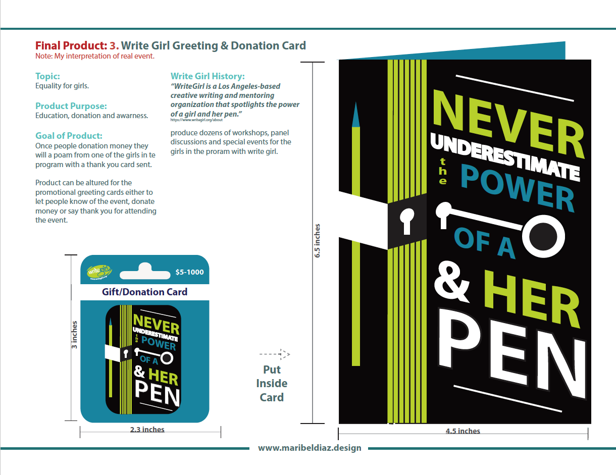 WriteGirl Greeting & Donation Card — image 11