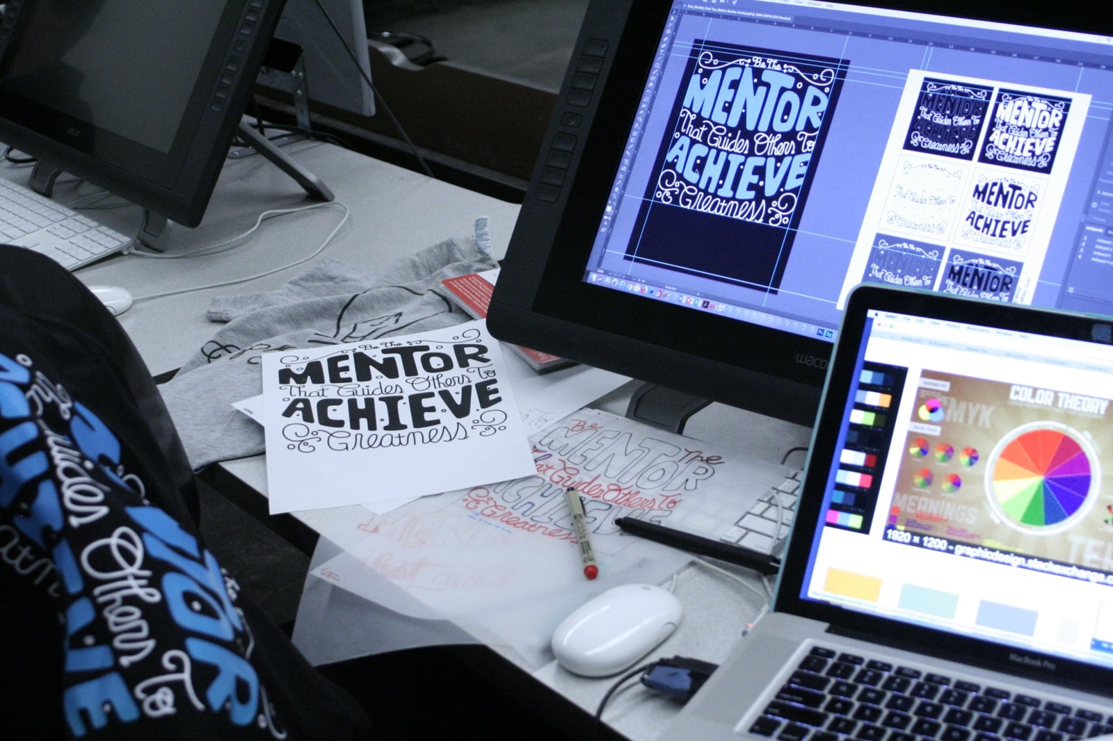 Motivational Typography Shirt — image 9