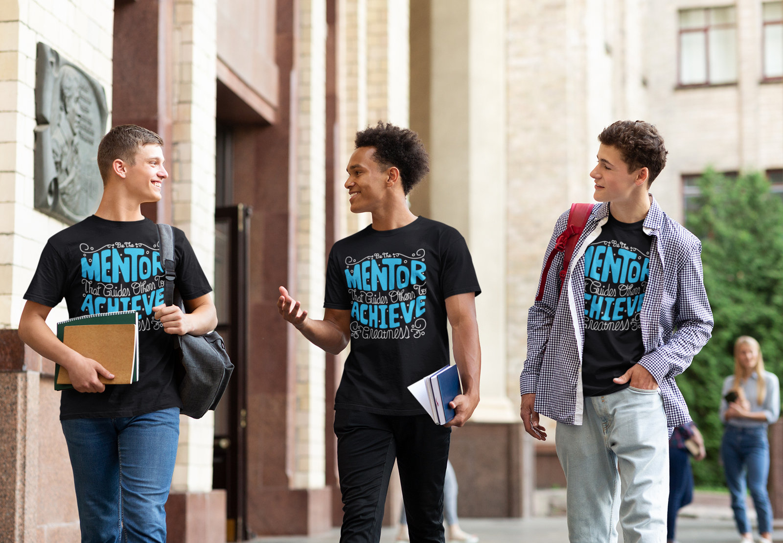 Motivational Typography Shirt — image 3